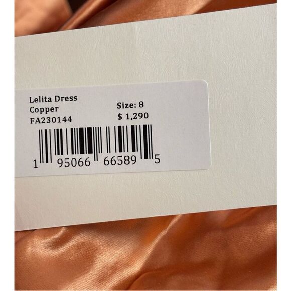 Ulla Johnson Lelita Dress in Copper New With Tags Size 8 - Picture 9 of 10